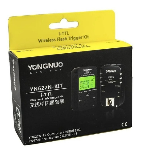 Kit Rádio Flash Yongnuo Yn622n + Yn622 Tx Para Nikon