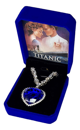 Collar Corazón Del Mar Titanic Joyería De Importación 