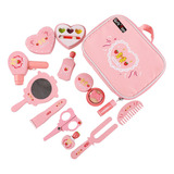 Set De Juguetes De Maquillaje Para Tocador Para Niñas, 12 Pi