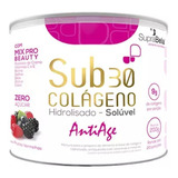 Colágeno Hidrolisado Sub 30 C/ 200g Anti Idade E Flacidez