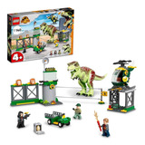 Juguete Lego Jurassic World T. Rex Con Forma De Dinosaurio,