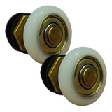 Par De Roldana Excentrica Para Box Vidro 8mm 10mm Envio Já