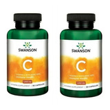 Vitamina C Con Rose Hips Swanson 1000mg Envio Gratis Pack 2x