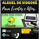 Aluguel De Karaokê / Videoke Com Mais De 200 Músicas.