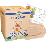 Ortopad® Parches De Ojo Beige De Bambu, 50/caja (tamano Juni