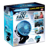 Go Fan - Ventilador De Iones De Litio Recargable Inalámbrico