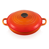 Cacerola Le Creuset Buffet Clásica 26 Cm 25032260902460 Color Flame