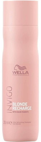 Shampoo Wella Matizador Invigo Blonde Recharge 250ml