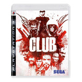 Jogo The Club Ps3 Midia Fisica Playstation Sega