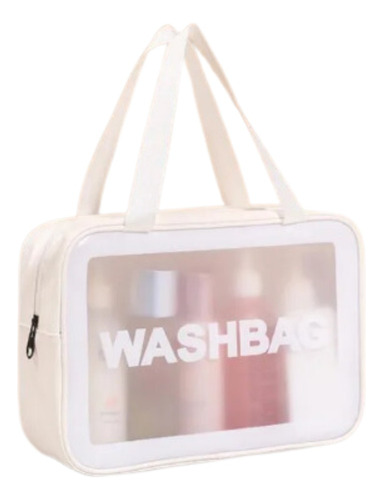 Bolsa De Maquillaje Transparente Portátil, Bolsa De Lavado F