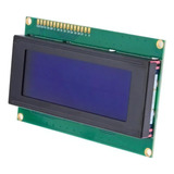 1 X Display Lcd 20x4 Com Backlight Azul / Branca