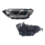 Faro Jetta A7 Trendline Ambar F/neg C/led 2021 2022 2023 Izq