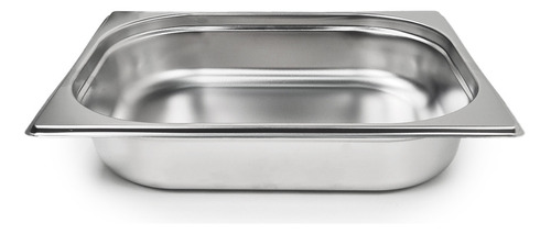 Fuenton Bandeja Gastronomica Gn 1/2 X 6,5 Cm Acero Inox 8122 Color Plateado