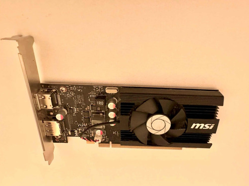 Placa De Video Nvidia Msi Geforce 10 Series Gt 1030 2gb Ddr4