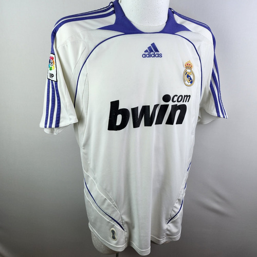 Jersey adidas Real Madrid 2007-2008. Original 