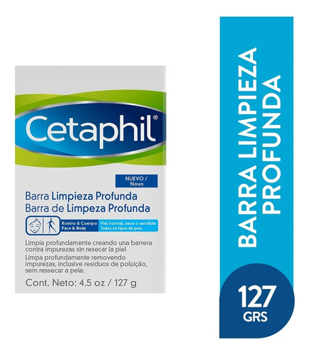 Cetaphil Barra Dermolimpiadora 127 Grs