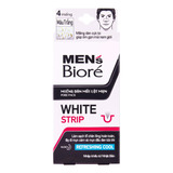 Bioré Men Deep Charcoalpore Limpeza Removedor De Cravos 4un