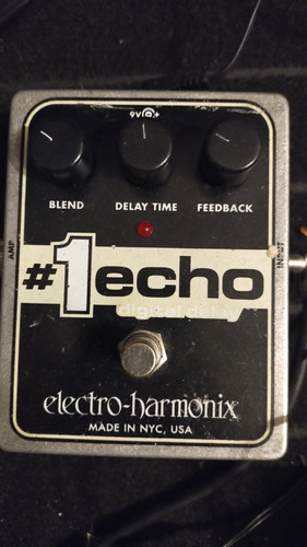 Electro Harmonix #1 Echo Pedal De Delay. 