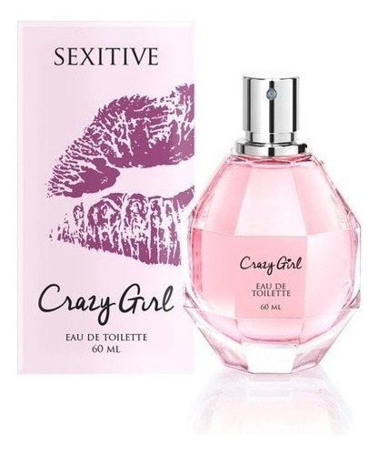 Perfume Femenino Con Feromonas Crazy Girl Sexitive 