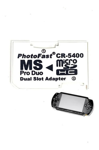 Adaptador Pro Duo Doble Memoria Micro Psp