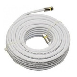 Cabo Rg6 Branco 35m Metros Rg06 Coaxial Antena Tv Pronto