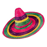 Sombrero Mexicano Multicolor Cotillón