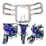 Defensa Chopper P/moto Italika, Kurazai, Yamaha, Etc. Cromo