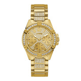 Reloj Para Mujer Guess Lady Frontier W1156l5 Color Dorado