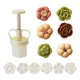 Set De Moldes Para Mooncakes Y Galletas