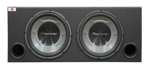 Caixa Dutada Com 2 Subwoofer Pioneer Ts-w3060br - 1200w