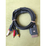 Cable Av Tv Para Xbox 360 Fat Original