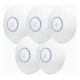 Paquete De 5 Access Point Unifi De Largo Alcance, Doble