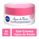 Gel Crema Facial Nivea Agua Rosas Con Ácido Hialurónico 50ml