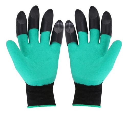 Guantes De Jardin Excavacion Con Garras En Dedos Impermeable