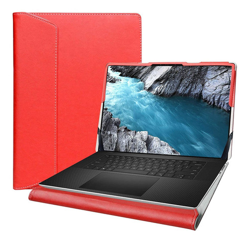 Funda Tipo Sobre Y Soporte De Laptop Acer Spin 13.5  | Rojo