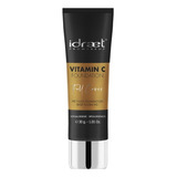 Base Fluida Mate Alta Cobertura Vitamin C Foundation Idraet Tono Cf 115 Latte