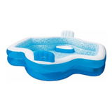 Piscina Familiar Inflable Con Mosaico Summer Waves