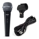 Microfono Shure Sv 100 Dinamico Vocal Con Cable Funda Pipeta