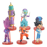 Figuras Muñeco Dragon Ball Goku Vegeta Rey Todo Jaco Zenox6u