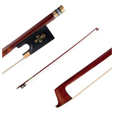 Violín Bow Bow Black Stick Violín Completo (pernambuco)