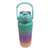 Set De 3 Botellas De Agua Motivacionales Deportivas Plastica