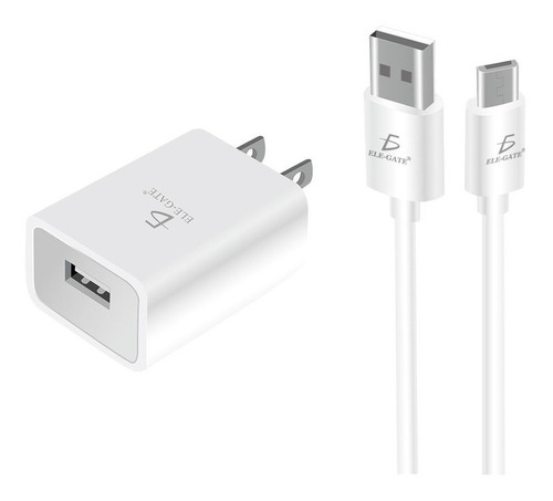 Cargador Micro Usb V8 5w Para Android Samsung Moto Huawei