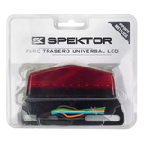 Faro Trasero Spektor  Led Universal Con Guiños-bmmotopartes