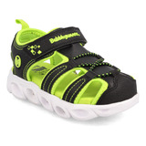 Sandalia Niño Bubblegummers Mancora Negro 22-25