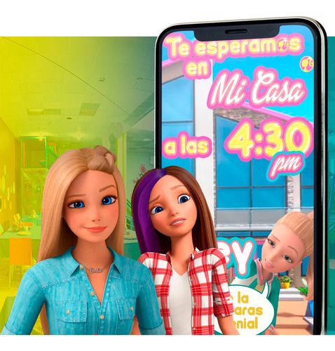 Video Invitacion De Barbie Dreamhouse Adventures