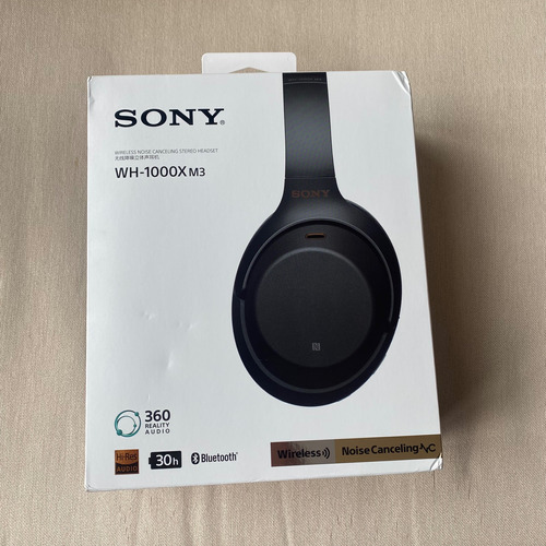 Fone Sony Wh-1000xm3 Usado Headset Profissional Musico Studi