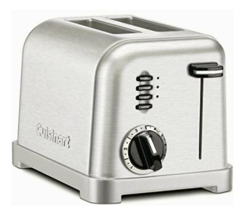 Cuisinart Cpt-160 - Tostador Color Plateado