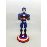 Soporte Capitan America Joystick Ps3 Ps4 Celular Tablet