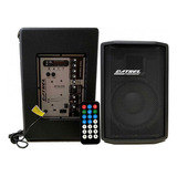 Caixa De Som Datrel Ativa Af At10-200w P. Bluetooth