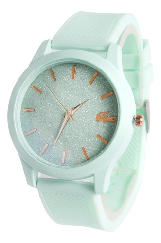 Reloj Pulsera Silicona Para Mujer, Modelo Brillante ¡oferta!